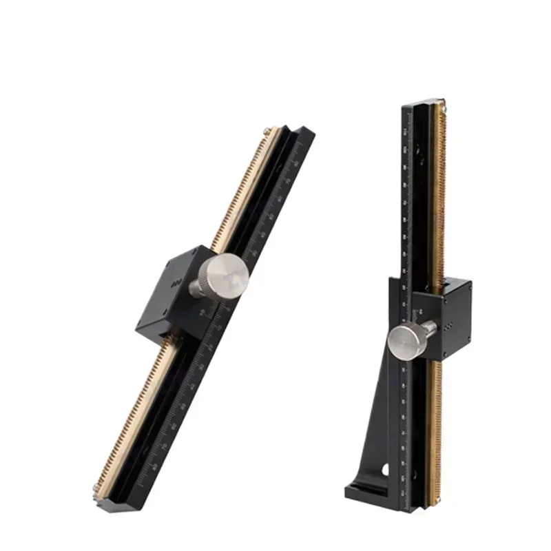 LWX/LWZ25 Dovetail Slide Table 25x25mm | X/Z Axis Manual Stage L=50-200mm | Long-Range Precision Trimming Platform