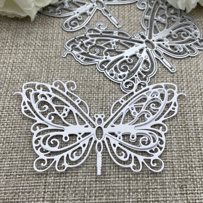 New Butterfly flower decoration Metal Cutting Dies Stencils For DIY Scrapbooking Decorative Handcraft Die Cutting Template Mold