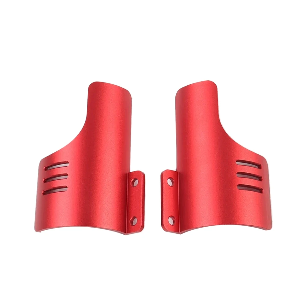 Motorcycle Front Fork Guards Dust Protection Lower Fork Leg Deflector Shield for Touring CVO Road Glide Red