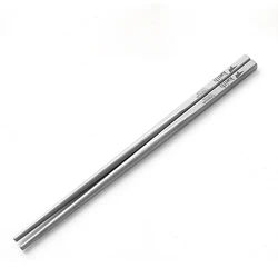 Keith Titanium Chopstick Solid Square 230mm Outdoor Travel Picnic Camping Tableware Chinese Chopsticks Bacteriostatic Flatware