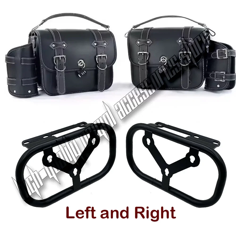 ZONTES 368G G368 368G New Fit Motorcycle Saddle Bag Side Bag Saddlebags Travel Luggage Carrier Placement Shelf Accessories