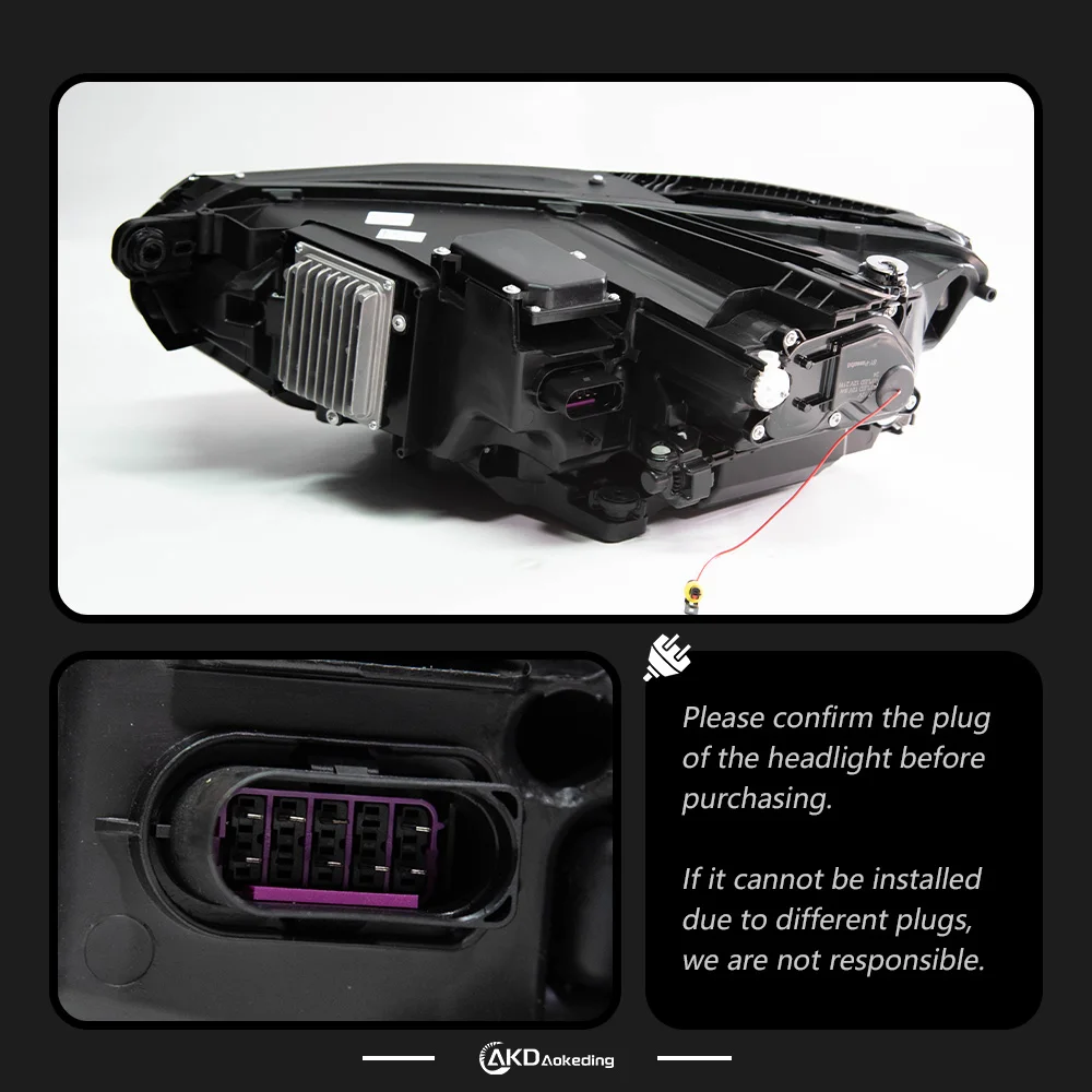 Car Styling Head Lamp for VW Passat B8 LED Headlight 2015-2019 Magotan Headlight DRL Hid Head Lamp Angel Eye Bi Xenon Beam