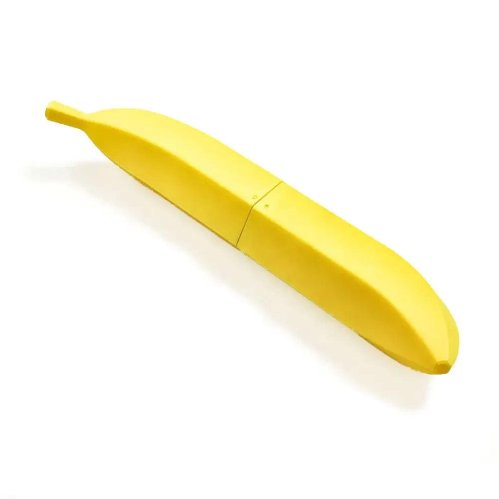 Creative Banana Nunchucks 3D Printed Simulation Fruit Thumb Chucks Lightweight Simulation Fruit Props Banana Folding