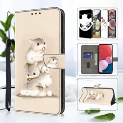 Magnetic Flip Leather Cover Wallet Case For Motorola Moto G04 G04S G10 G20 G30 G13 G23 G53 G14 G22 G31 G41 G32 G34 G35 G24 Power