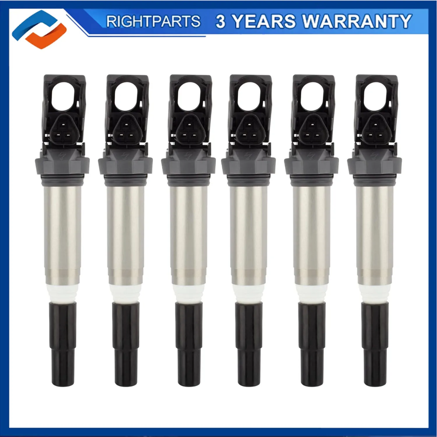 

Ignition Coil for BMW 550i 650i 750i 328i 320i 520i E90 F30 M6 X5 X6 UF592 12138657273 0221504464, 0221504470, 12135A06753