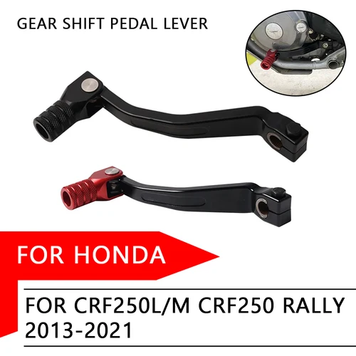 Accesorios de motocicleta para Honda CRF250L CRF250M CRF250 Rally CRF 250L 250M CRF 250 M L palanca de cambio de marchas de aluminio