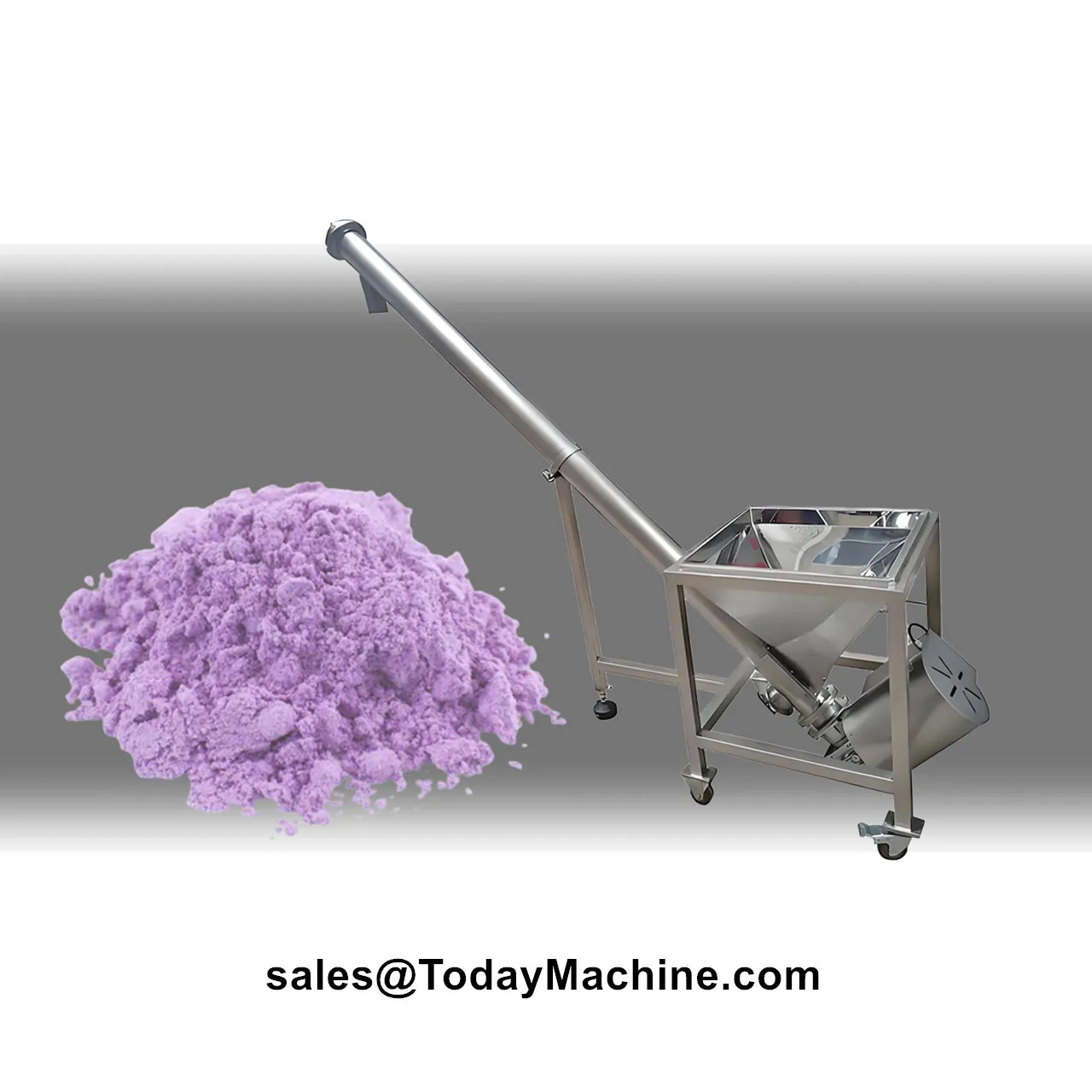 Flour Milk Coffee Seasoning Powder Screw Conveyor Feeding