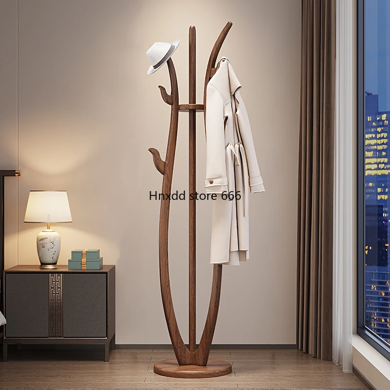 Bedroom household simple coat rack room vertical hanging clothes rack artifact