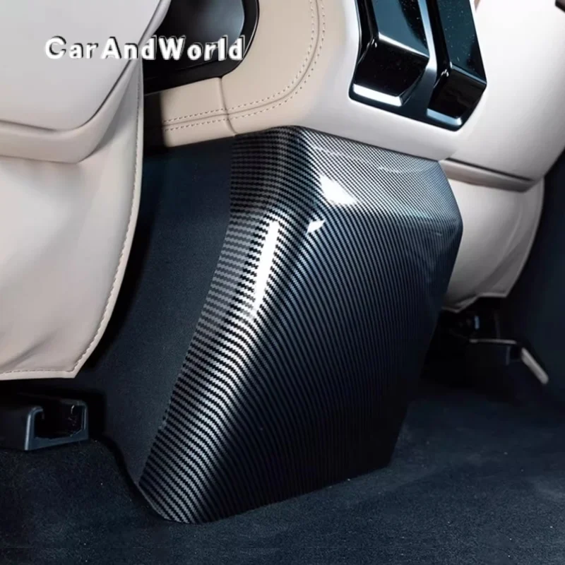 الصف الخلفي شاشة عرض تكييف الهواء تنفيس المخرج مكافحة ركلات غطاء ألواح الزخارف اكسسوارات السيارات ل BYD معادلة ليوبارد 8 2025 + #5