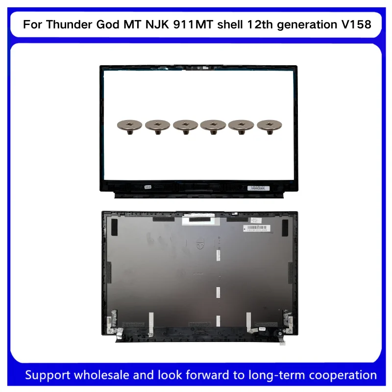 New For Kailxuling Thunder God MT NJK 911MT shell 12th generation V158  LCD Back Cover Rear Lid LCD Case/  LCD Front Bezel Cover
