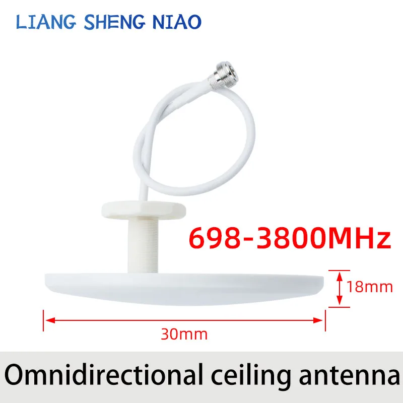 Imagem -03 - Antena Omnidirecional do Teto 38006000mhz Frequência Completa 5g para o Embelezamento Interno