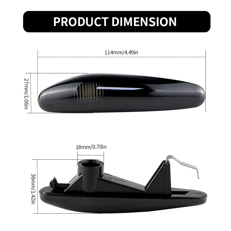 

2PCS Only Shell No Bulbs Side Marker Light Covers Housing Lens For Alfa Romeo 166 1998 1999 2000 2001 2002 2003 2004 2005-2007