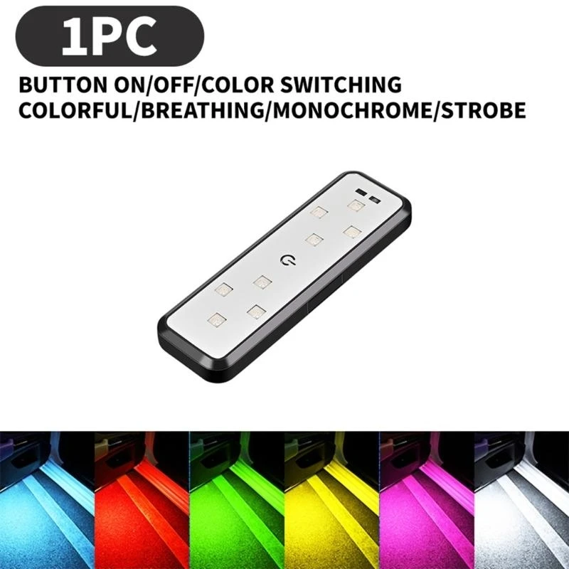 

P5ED Stylish Decoration Automotive Door Welcome Light With Dynamic Color Modes For Personalization Vehicle Interior Ambiances