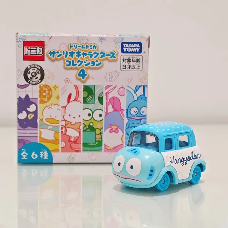 Nowe Oryginalne Zabawki Samochodowe Takara Tomy Dream Tomica Cute Series 1:55 Metalowy Odlewany Model Samochodu Ze Stopu Prezent Urodzinowy Dla Dzieci