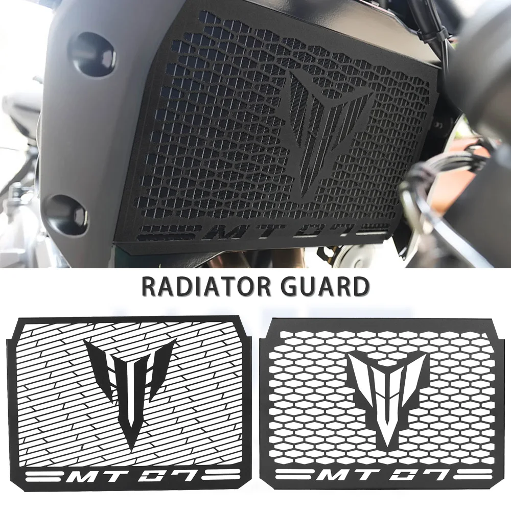 

Motorcycle Accessories Radiator Grille Guard Protection Cover FOR YAMAHA MT-07 MT07 mt07 2017-2018-2019-2020-2021-2022-2023