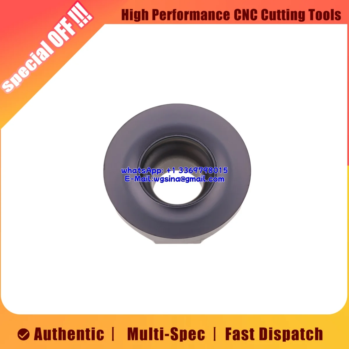 

Оригинальная фрезерная пластина RCMT RCMT12 RCMT16 RCMT1204 RCMT1606 EN-MJ EN-NM AH725 AH140