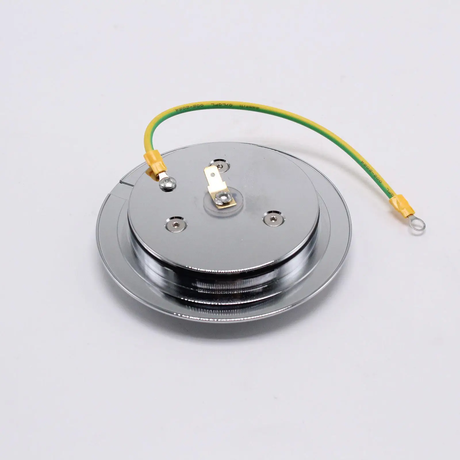Polished Aluminum Horn Button Sturdy Car Horn Center Cap Replacement for 9 Bolt Classic and Sports Steering Wheels