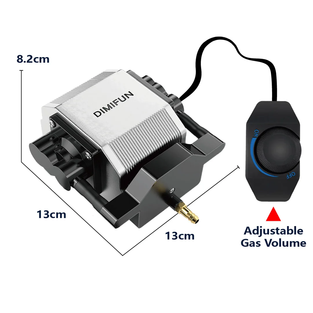 Budget Air Compressor for CNC Laser Engraver – 28W 60L/Min Assist Pump for Wood, Leather, Acrylic Cutting