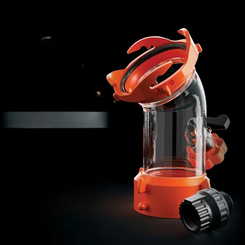 

RV tank flusher with backflow preventer - for cleaning toilets and waste tanks