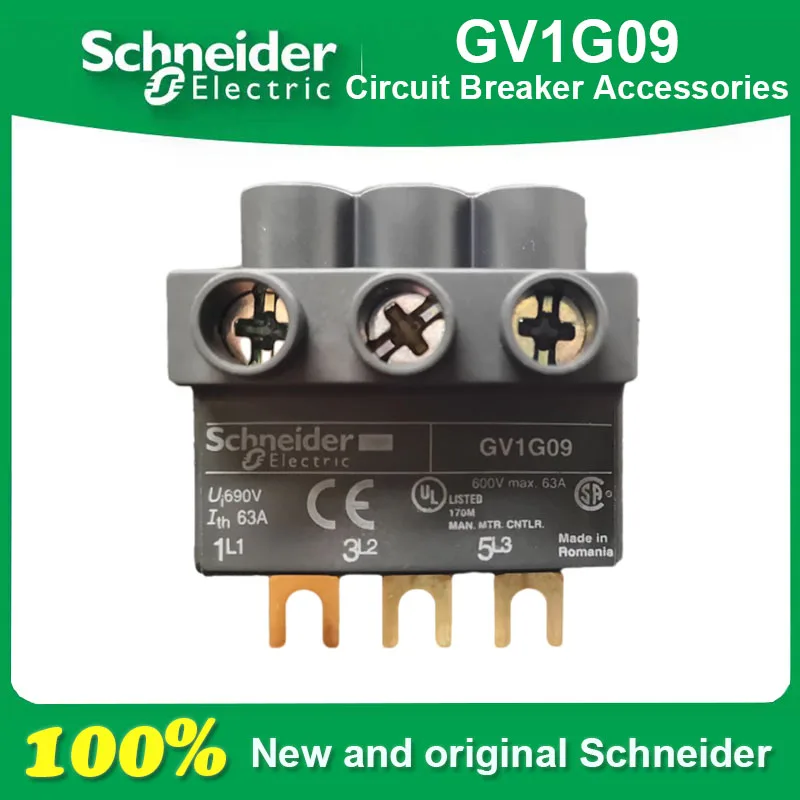 

100% New and Original Schneider GV2 Motor Circuit Breaker Accessories GV1G09