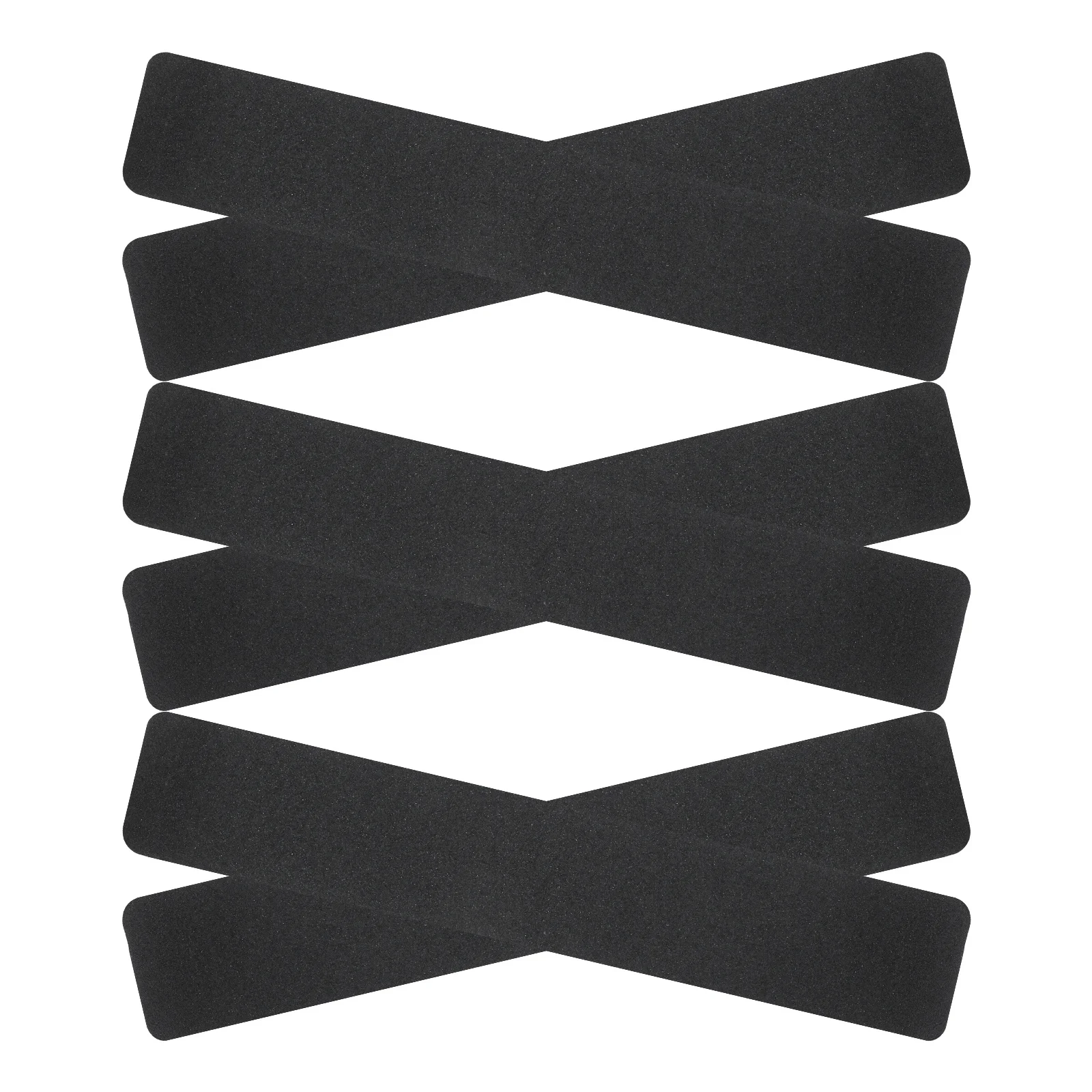 6 قطع شريط مضاد للانزلاق أسود غير قابل للانزلاق، شريط عالي للاستخدام الداخلي والخارجي #2