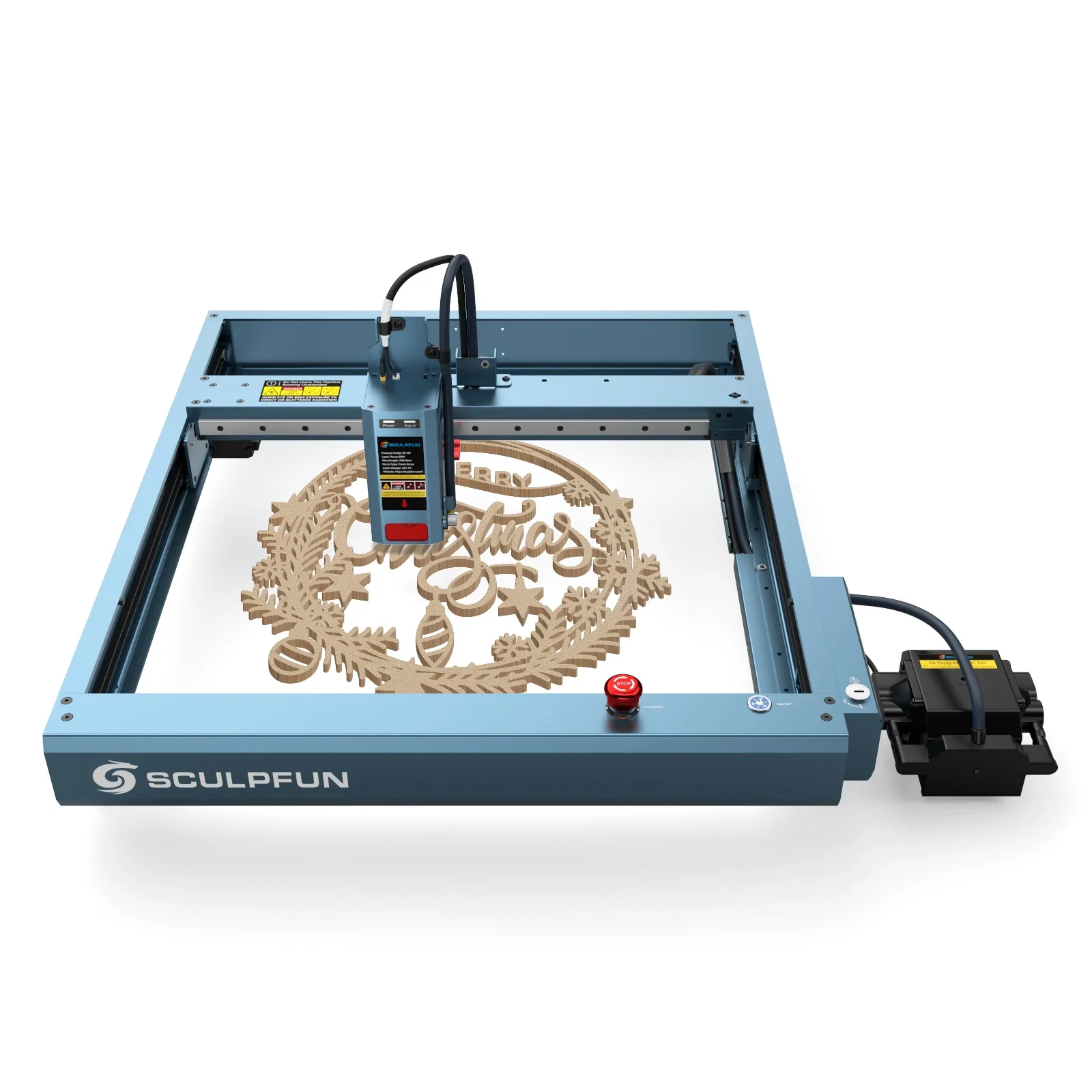 SCULPFUN SF-A9 20W Desktop Carving Cutting Machine CNC DIY Logo 3d Diode Cutter Engraver Engraving