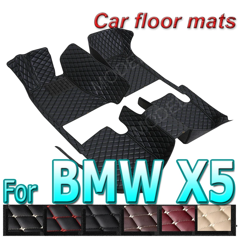

Car floor mats for BMW X5（FIVE SEATS）E70 2008 2009 2010 2011 2012 2013 Custom auto foot Pads automobile carpet cover