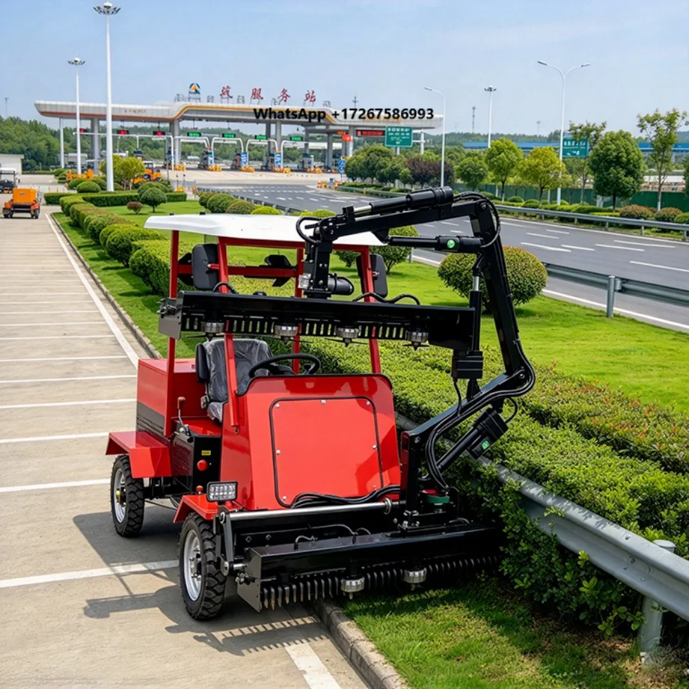 Energy-Efficient 2.2m Trimming Width  Roadside Hedge Trimming Machine for Highway Green Belt