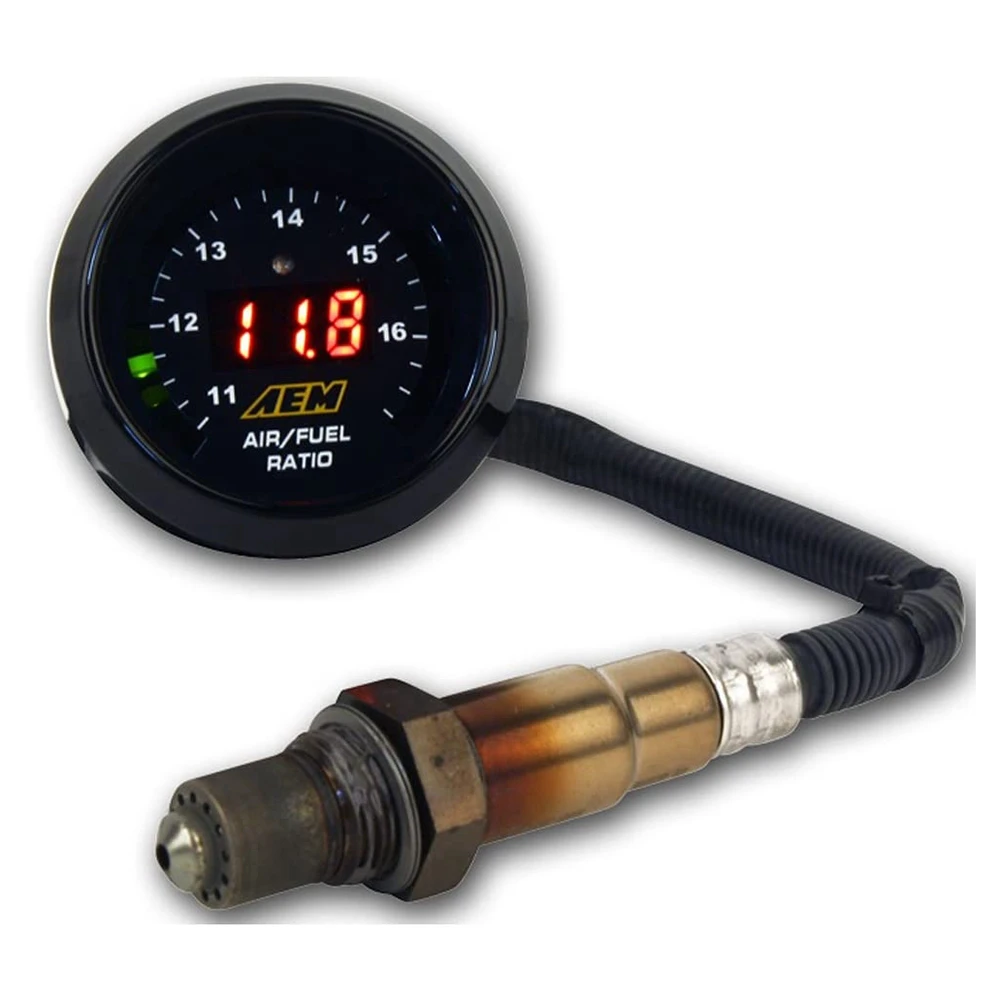 30-4110 UEGO Wideband O2 Air Fuel Ratio Gauge AFR 52mm with 4.9 LSU Sensor