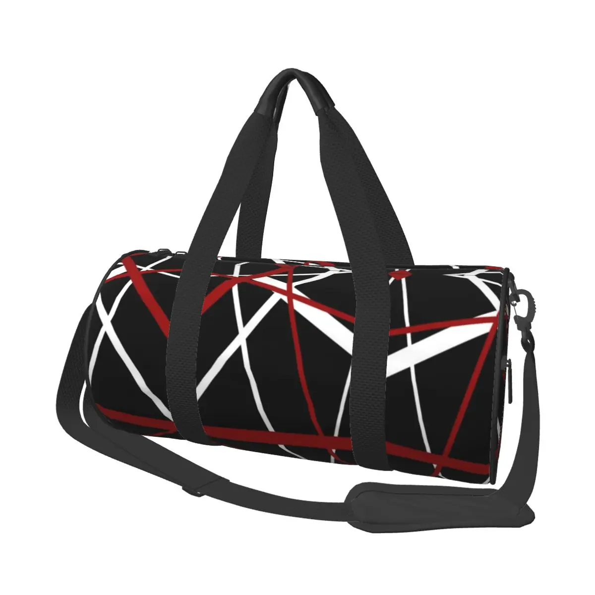 Van Halen Sport Bags STRIPES EVH Gym Accessories Gym Bag Portable Male Female Custom Handbag Swimming Vintage Fitness Bag