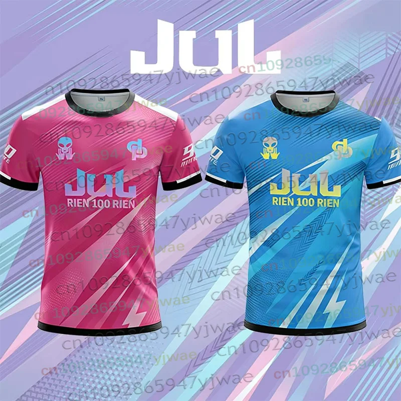 2026 New JUL Toto Ninetta Rien 100 Rien Jersey Summer Outdoor Breathable Soccer Training T-Shirt Men's And Women's Cosplay Tees