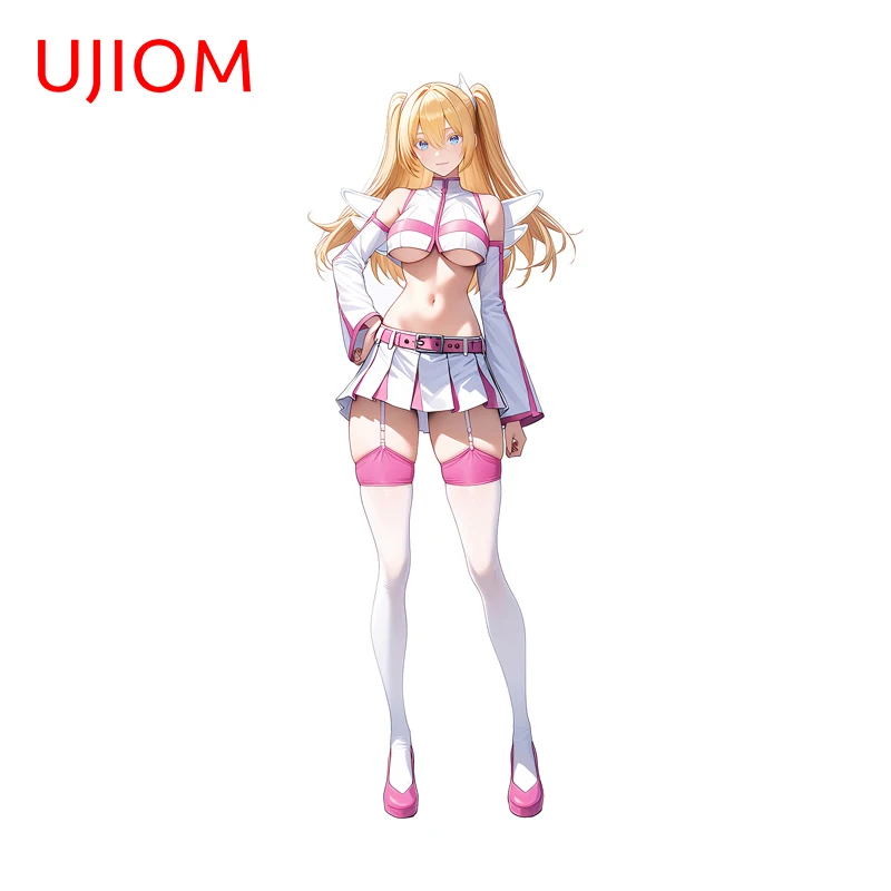 UJIOM Amano Ririsa Anime Adhesivo de Pared Periférico Unisex Ajustable Protector Solar de Vinilo para Ventana Decoración de Vestíbulo