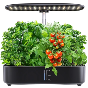 Indoor Tuin Hydrocultuur Groeisysteem Volledige Spectrum LED Plant Licht Groeien Smart Autopot Timer Teelt Growbox Voor Thuis