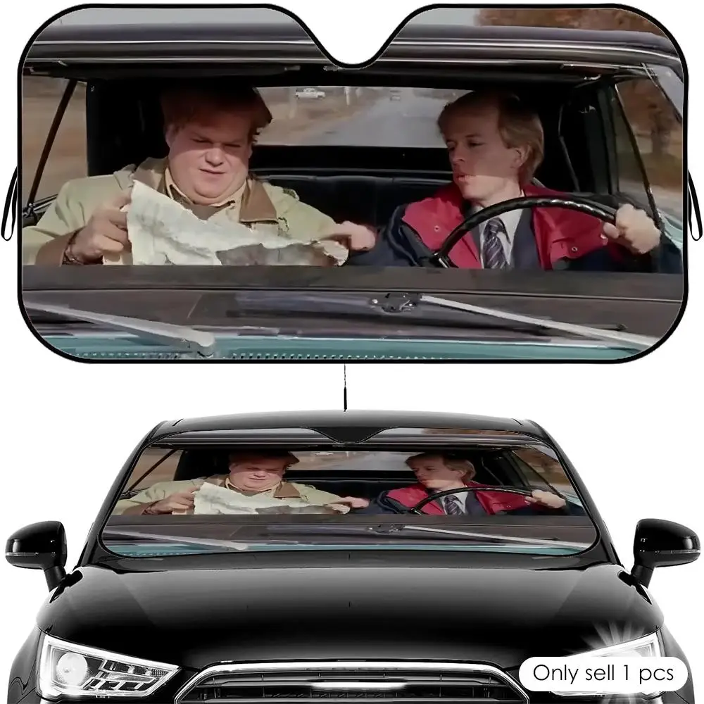 

Солнцезащитный козырек T-Tommy Boy Movie, складной универсальный солнцезащитный экран для лобового стекла автомобиля, защита от ультрафиолета, теплоизоляция, складной чехол