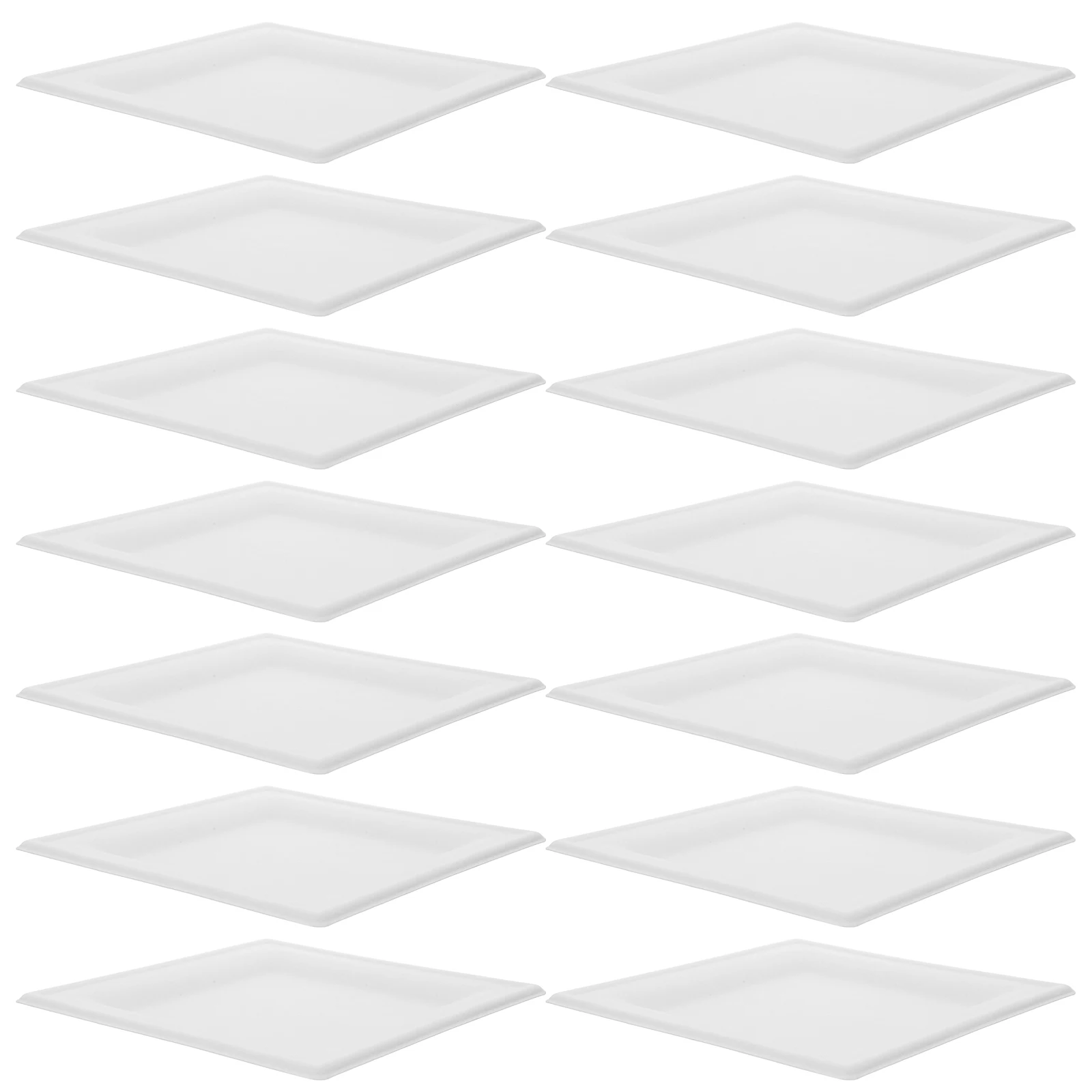 

50Pcs Disposable Cake Plates Paper Dinner Plates Microwave Safe Elegant Design Party Supplies Delicate Food Plate