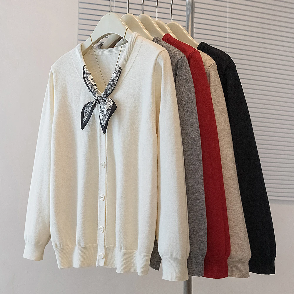 

Women Sweaters Pullover 2025 Autumn Winter Cartoon Bear Sequins Korean Fashion Loose Ladies Long Sleeve Round Neck Tops Knitwear