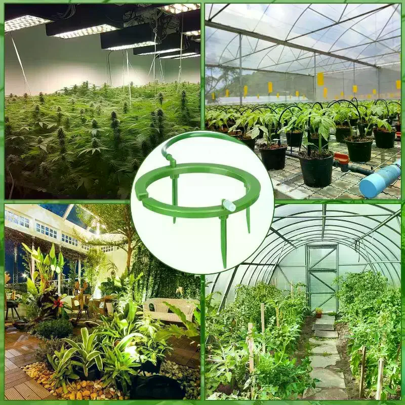 1Pcs Plant Garden Tool Automatic Plant Watering Dripper With 3 Leg Support Garden Water Emitter Rings Drip Irrigation Kits