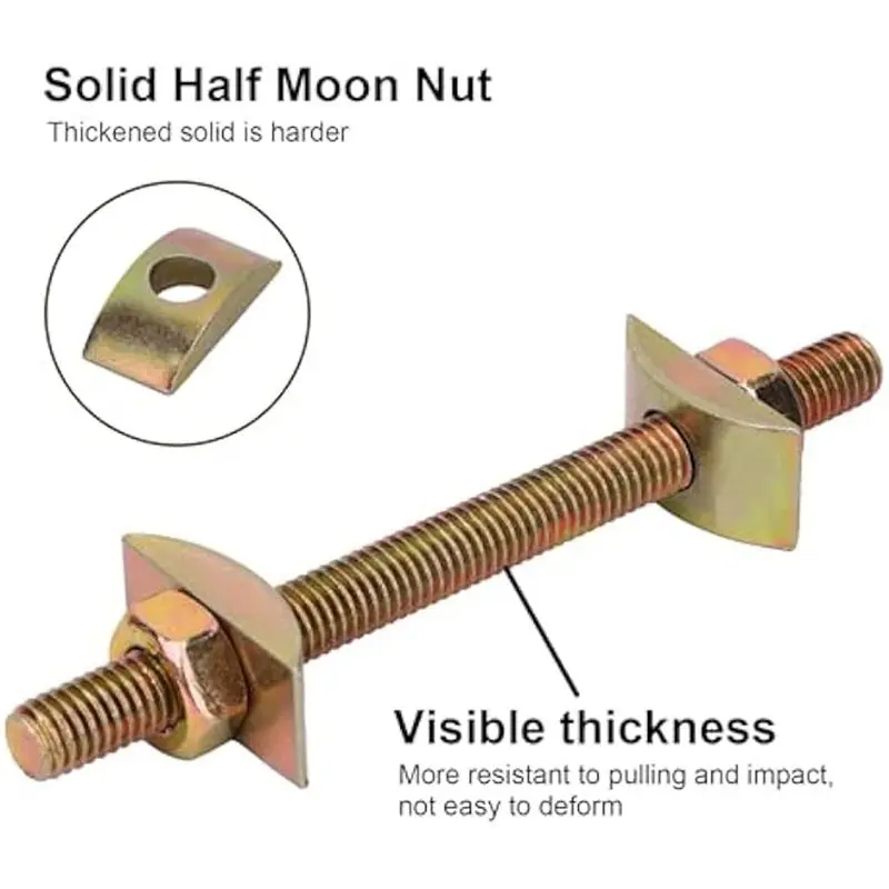 A69e12set Countertop Connector Furniture Fastening Connectors Table Top Fasteners Countertop Flip Joint Connecting Set