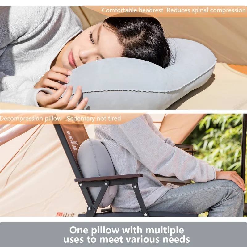 หมอนเป่าลมแบบพกพาสำหรับตั้งแคม - Outdoor Furniture Pillows บทวิจารณ์และราคา