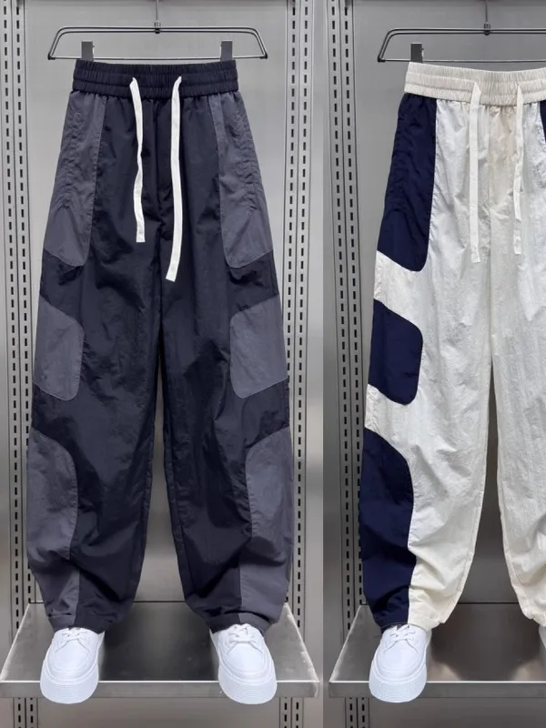 

Высокое качество, большой размер 300, тонкие цветные повседневные брюки, мужские летние свободные спортивные брюки Haome Qui Dry