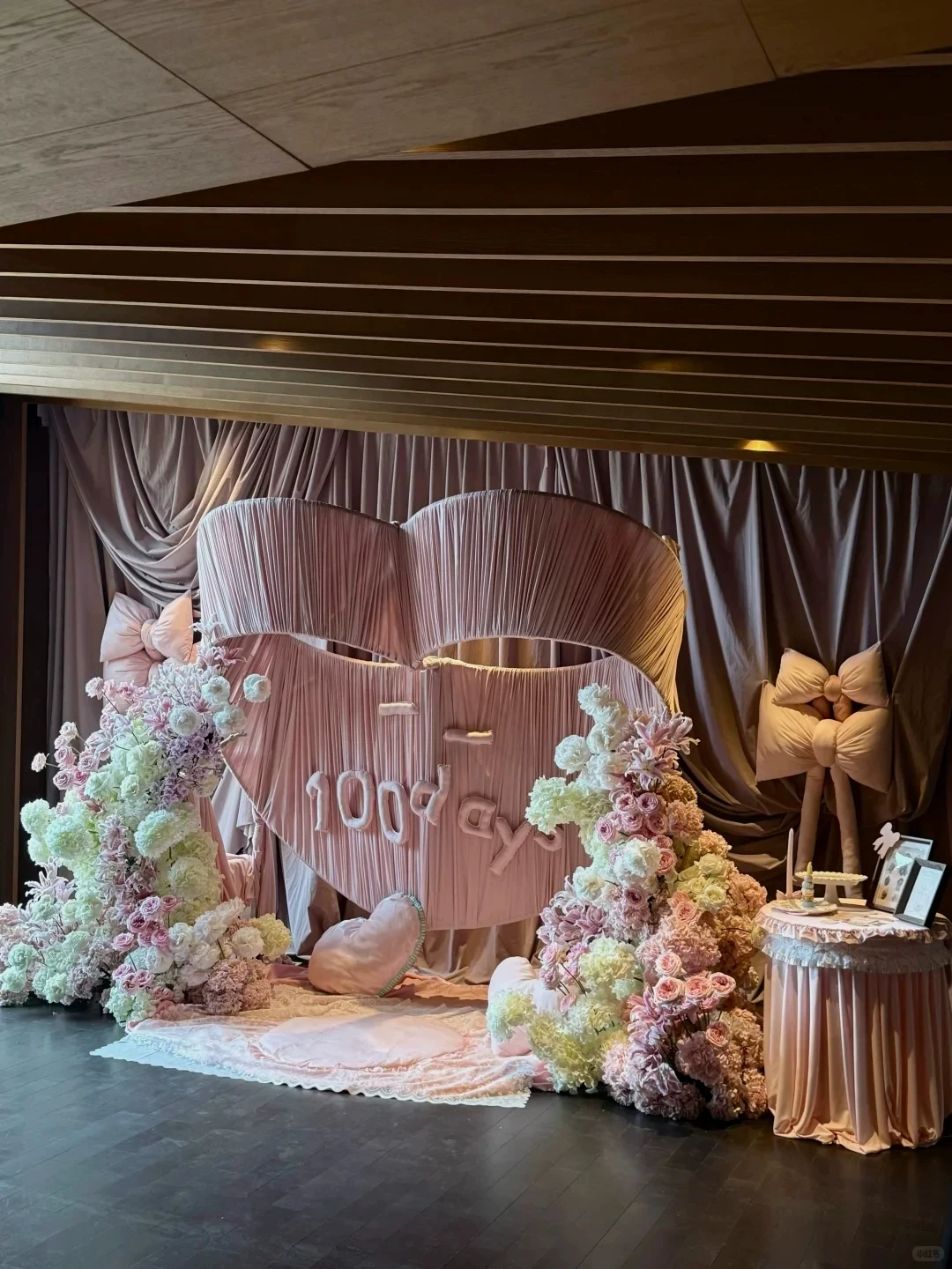 1 Stück Doppelt Ineinandergreifender Herzförmiger Metall-Hochzeitsbogen-Ständer, Herzförmiger Hintergrundrahmen für Hochzeit, Verlobung, Geburtstagsfeier, Babyparty – Detail 4
