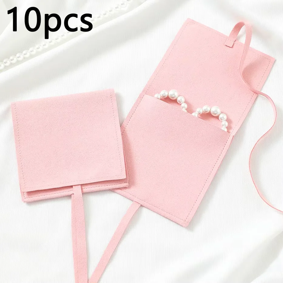 Unbranded Microfiber Jewelry Pouch Suede 3