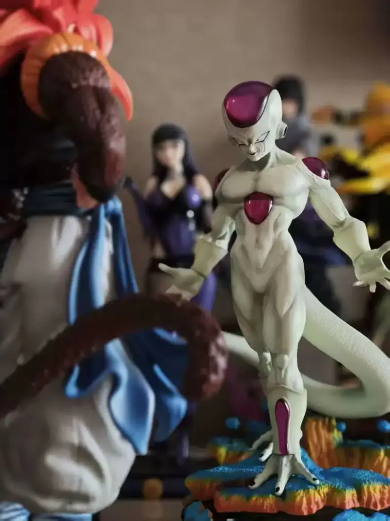 재고 있음 28cm Ys 스태츄 애니메이션 드래곤볼 Z 프리저 피규어 최종 형태 프리저 피규어 PVC 액션 피규어 컬렉션 모델 장난감