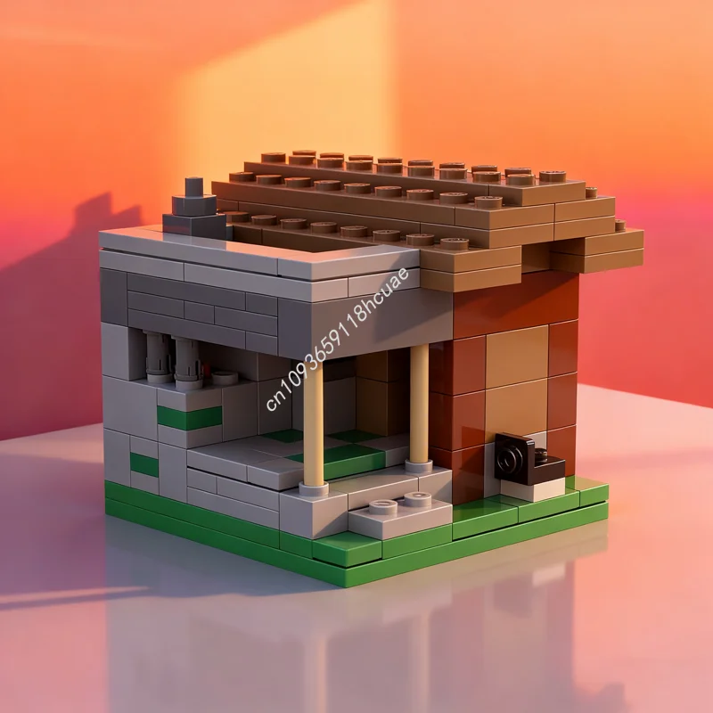 

170pcs MOC Village Plot The Blacksmith my worlded Model Building blocks idea toy Education Brick Kids Christmas gift Birthday