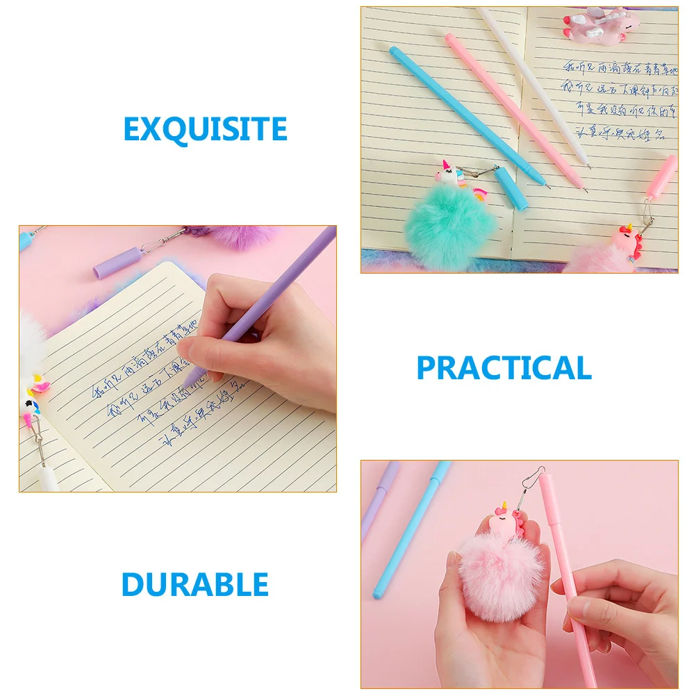 

4 шт. очаровательные детские гелевые ручки в мультяшной форме, пишущие инструменты, портативные школьные аксессуары, подарки, ручки-ручки для девочек