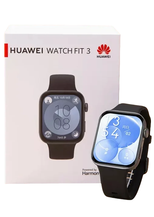 Original HUAWEI WATCH FIT 3 Smart WATCH Light and Thin Large Screen Sports Fat Reduction Long Life Bluetooth Call Sports WATCH