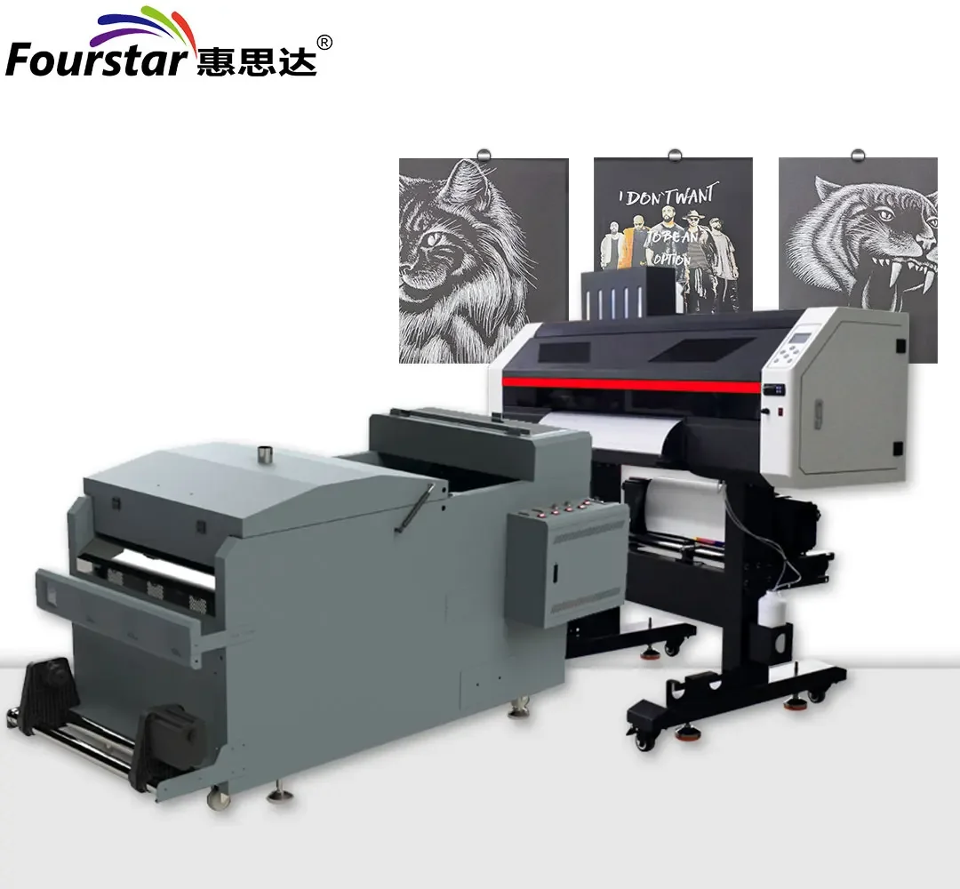 Imported i3200 print head 60 cm dtf printer promotion Lifetime technical support  dtf machine