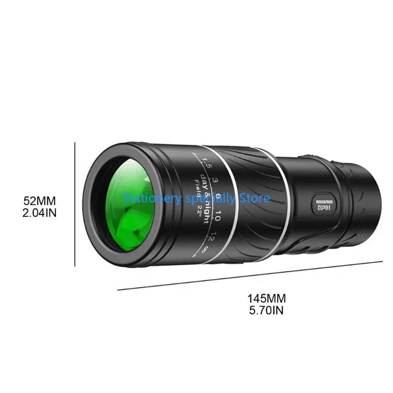 P0RB Super High Power 16x52 Portable Night-Vision Monocular Monocular