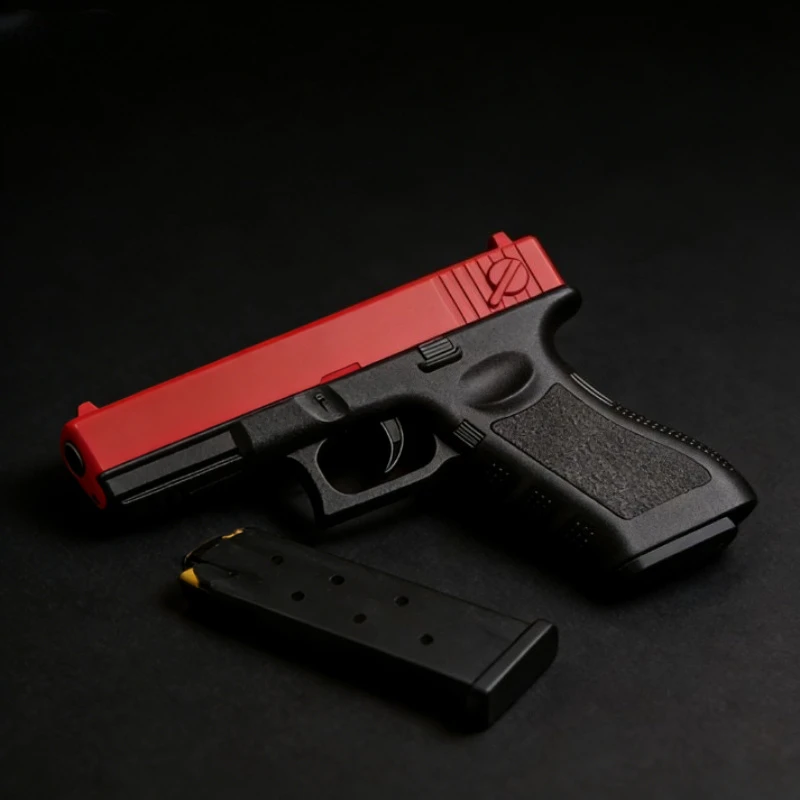 

Безопасный ручной пистолет G17 для страйкбола с лазерным прицелом, игрушка для активного отдыха, подарок для детей