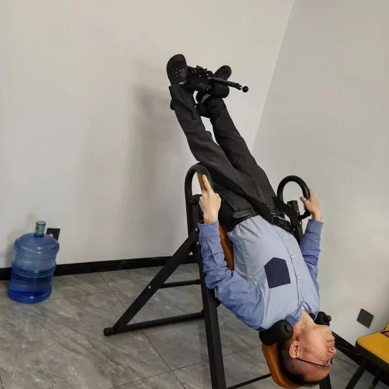 Factory Direct Sale Machine Human Body Adjustable Table Back Stretcher Handstand Stretching Equipment Home Gym Inverted Stretch